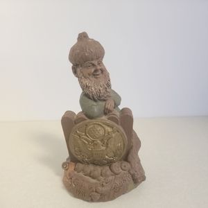 Tom Clark Gnome Army Figurine G. I. 4.5 inches tall Military 1991 Cairn Studios.